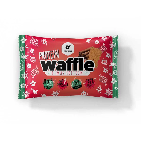GoFitness PROTEIN WAFFLE, 50 g Waffel