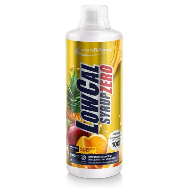 IronMaxx LOWCAL SYRUP ZERO, 1000 ml Flasche