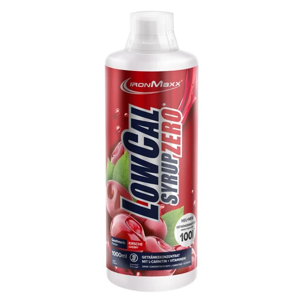 IronMaxx LOWCAL SYRUP ZERO, 1000 ml Flasche