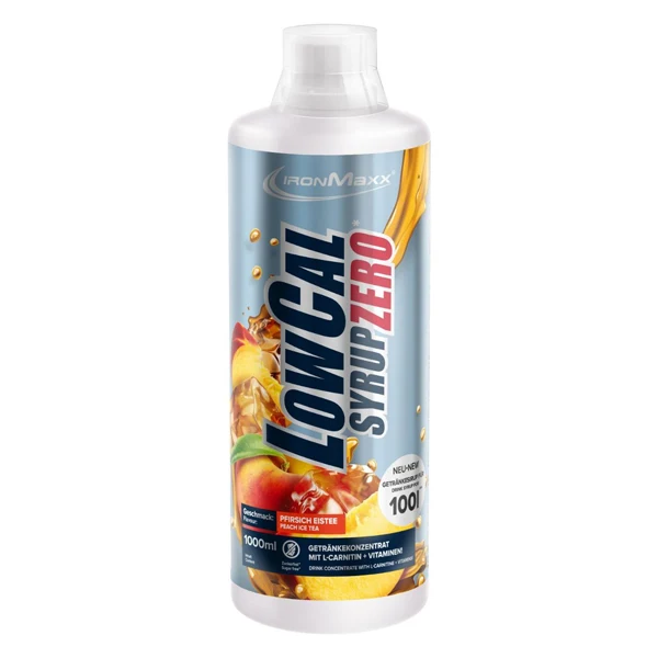 IronMaxx LOWCAL SYRUP ZERO, 1000 ml Flasche