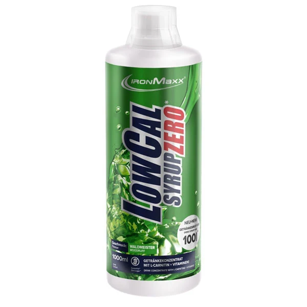 IronMaxx LOWCAL SYRUP ZERO, 1000 ml Flasche