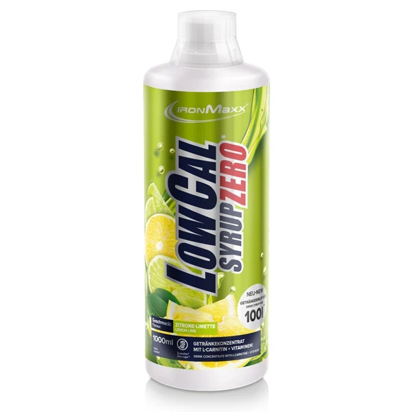 IronMaxx LOWCAL SYRUP ZERO, 1000 ml Flasche