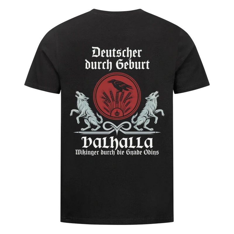 Gnade Odins - Herren Premiumshirt Backprint