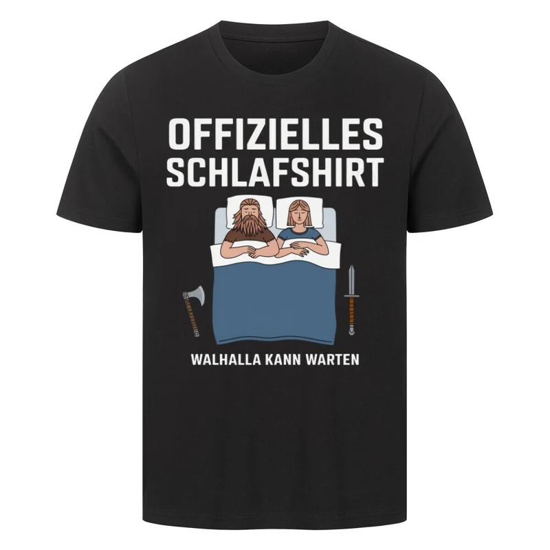 Schlafshirt - Herren Shirt