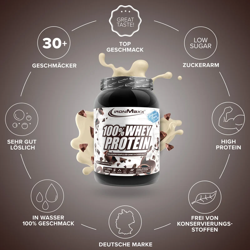 100% Whey Protein (900g) - Stracciatella