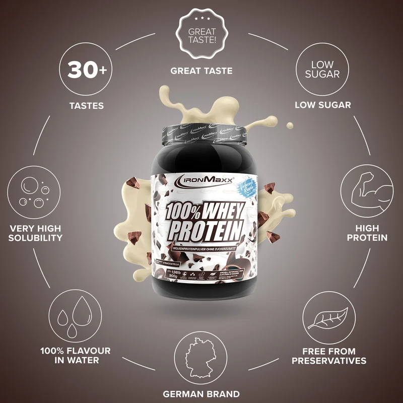 100% Whey Protein (900g) - Stracciatella