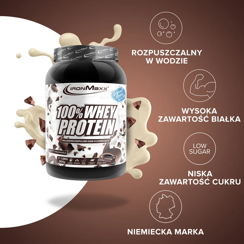 100% Whey Protein (900g) - Stracciatella