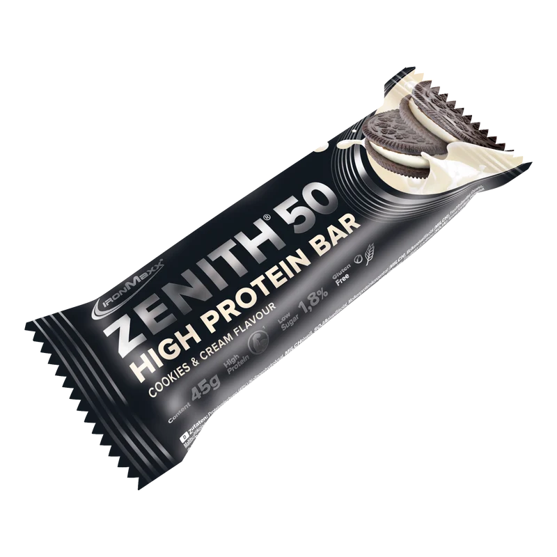 ZENITH® 50 Protein Riegel (45g) - Cookies & Cream