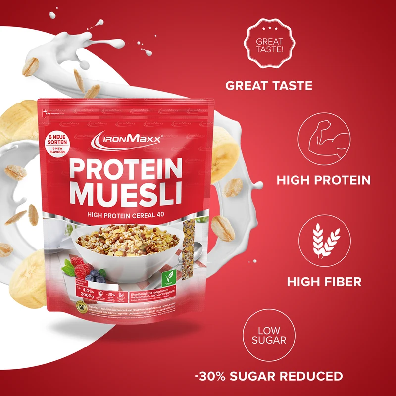 Protein Müsli (2000g) - Banane