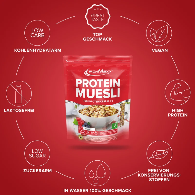 Protein Müsli (2000g) - Banane