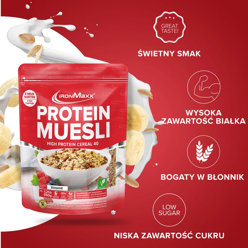 Protein Müsli (2000g) - Banane