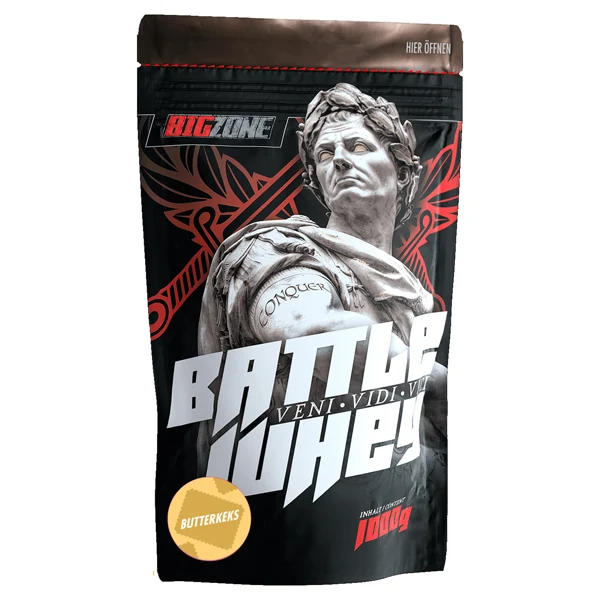 BigZone BATTLE WHEY, 1000 g Beutel