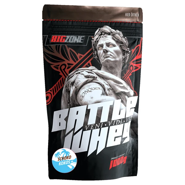 BigZone BATTLE WHEY, 1000 g Beutel