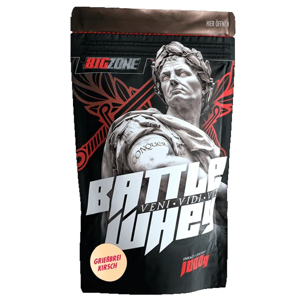BigZone BATTLE WHEY, 1000 g Beutel