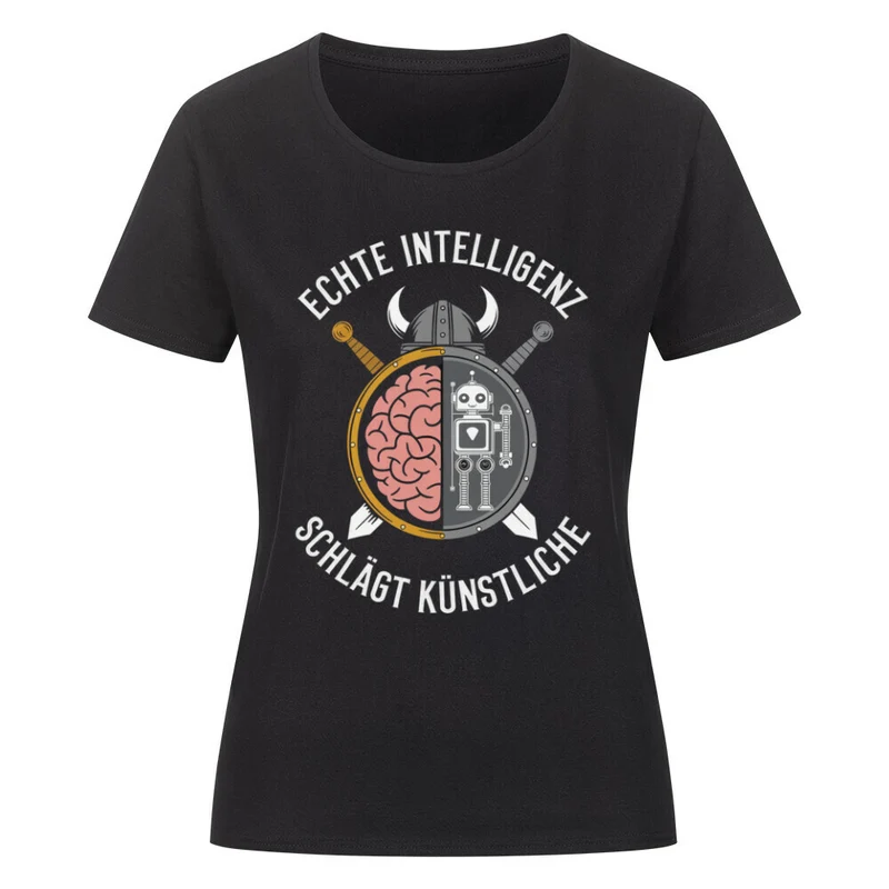 Echte Intelligenz - Damenshirt