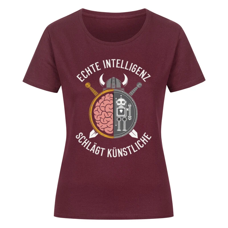 Echte Intelligenz - Damenshirt