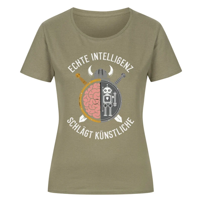 Echte Intelligenz - Damenshirt