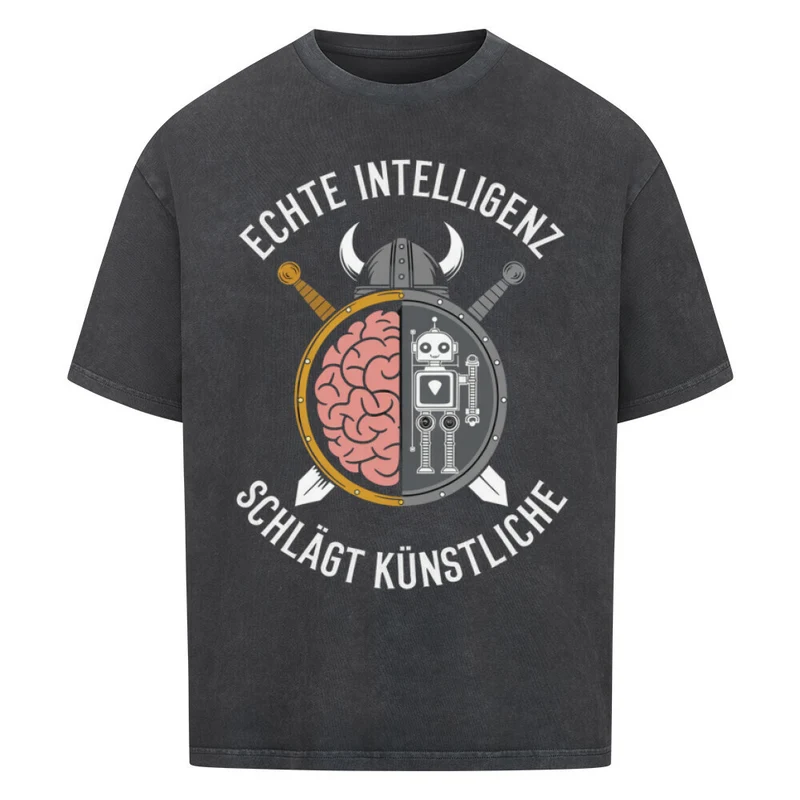 Echte Intelligenz - Oversized Premium Shirt Unisex