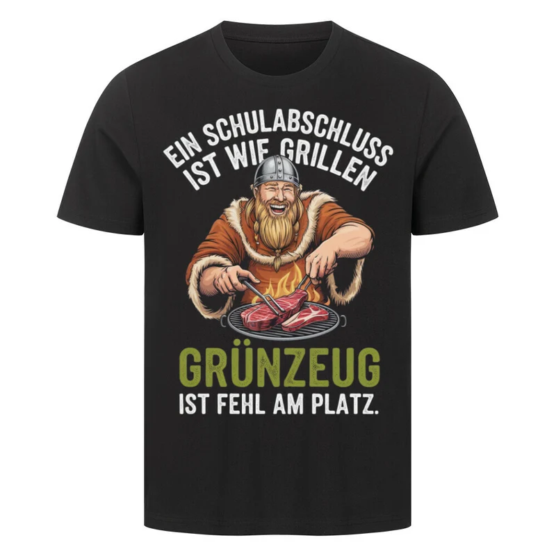 Grüner Schulabschluss - Herren Shirt