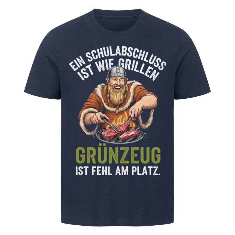 Grüner Schulabschluss - Herren Shirt