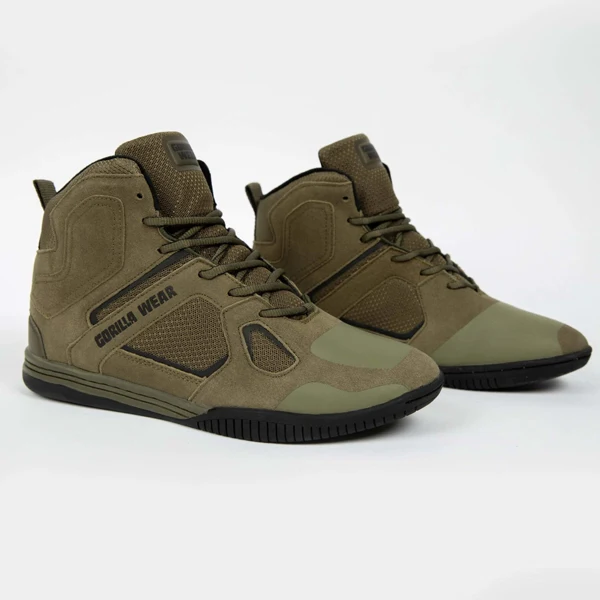 Gorilla Wear TROY HIGH TOPS Schuh, Army Green