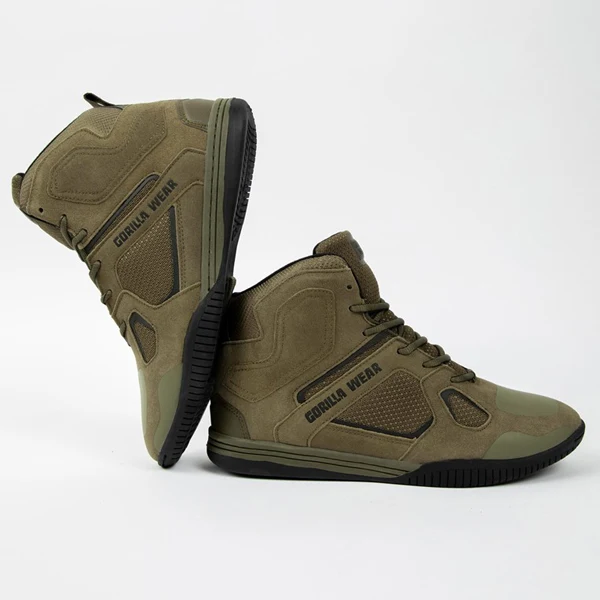 Gorilla Wear TROY HIGH TOPS Schuh, Army Green