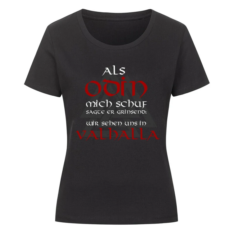 Als Odin mich schuf - Damen Premiumshirt