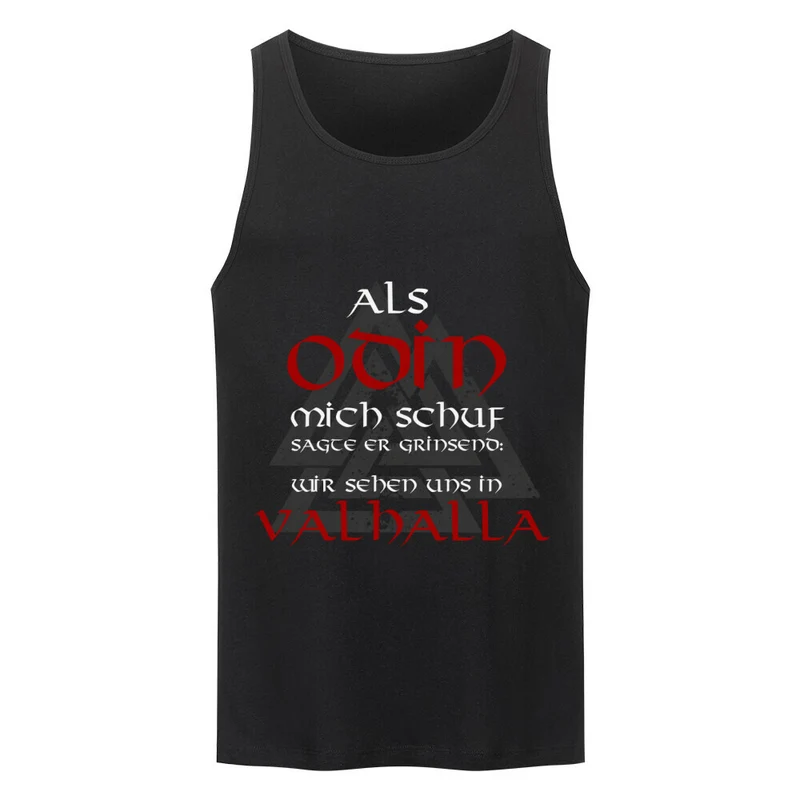 Als Odin mich schuf - Tanktop Unisex