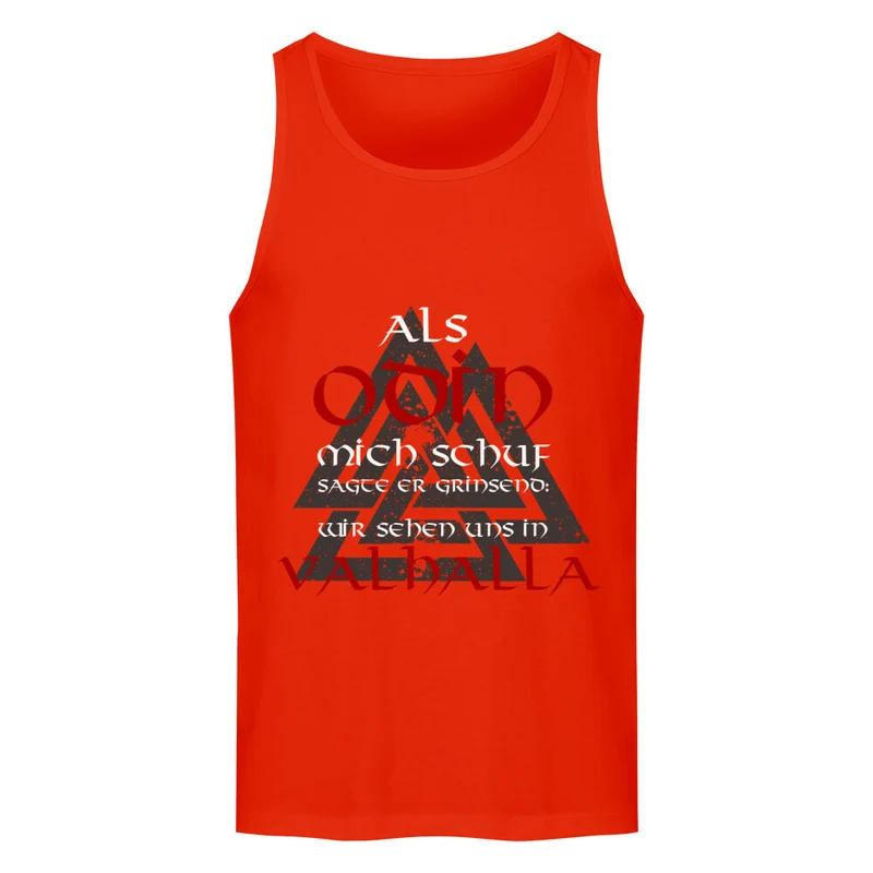 Als Odin mich schuf - Tanktop Unisex