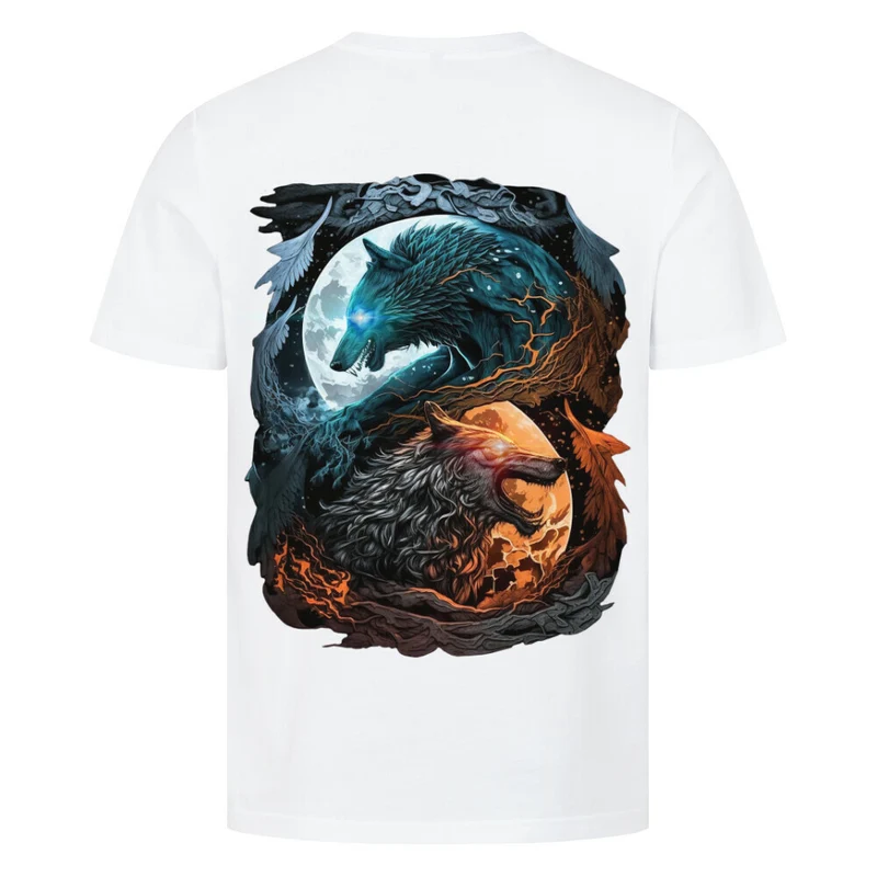 Jäger des Himmels - Herren Shirt Backprint
