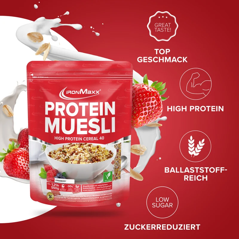 Protein Müsli (2000g) - Erdbeere
