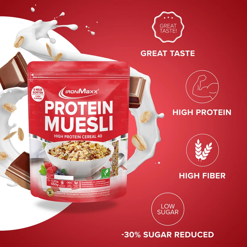 Protein Müsli (550g) - Schokolade