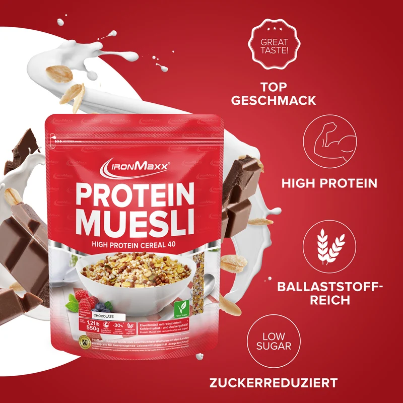 Protein Müsli (550g) - Schokolade