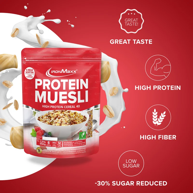 Protein Müsli (550g) - Haselnuss