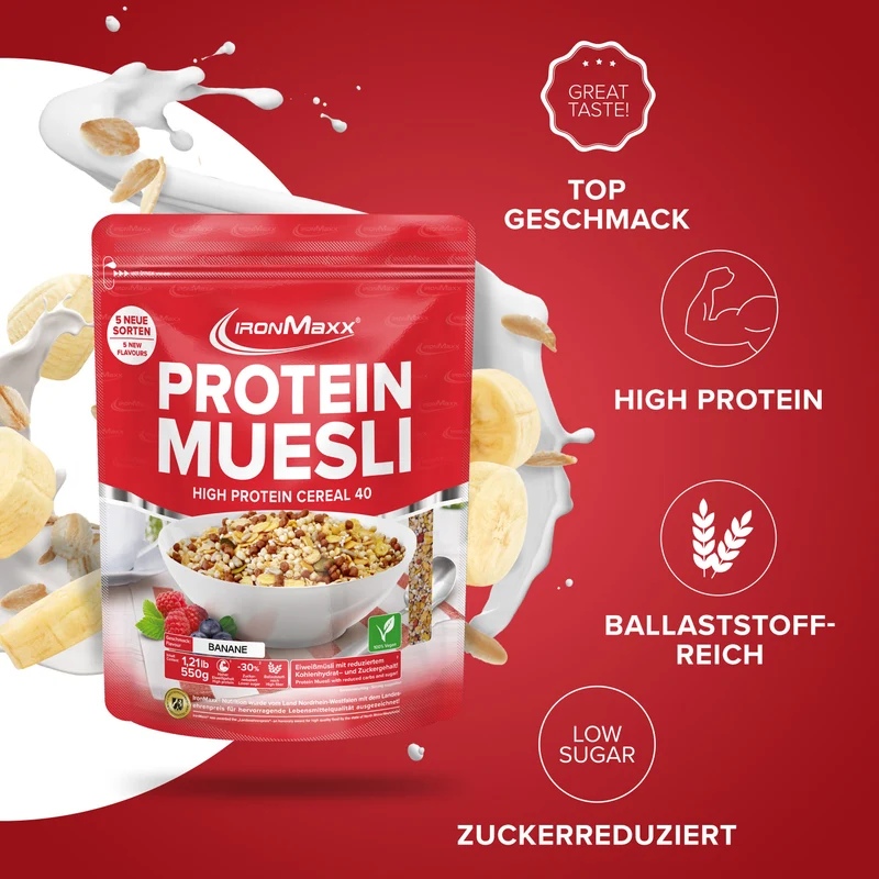 Protein Müsli (550g) - Banane