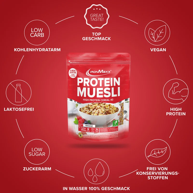 Protein Müsli (550g) - Banane