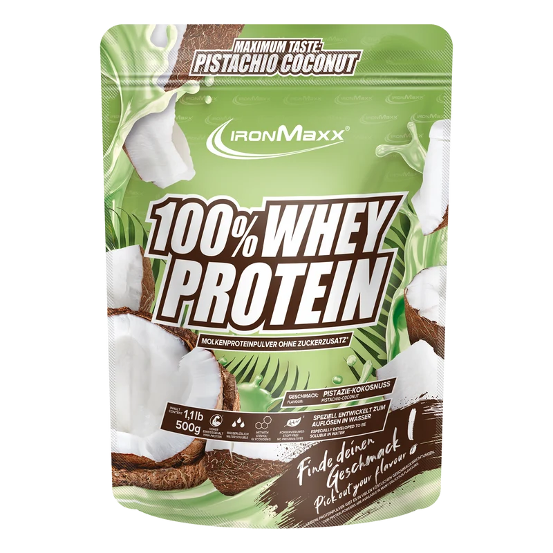 100% Whey Protein (500g) - Pistazie Kokos