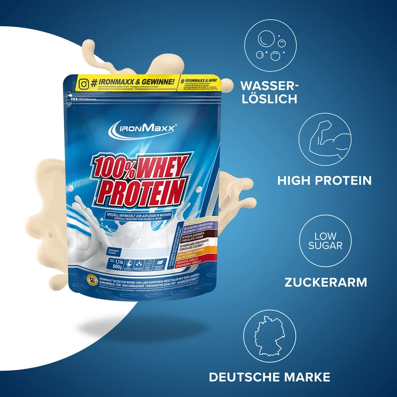 100% Whey Protein (500g) - Neutral