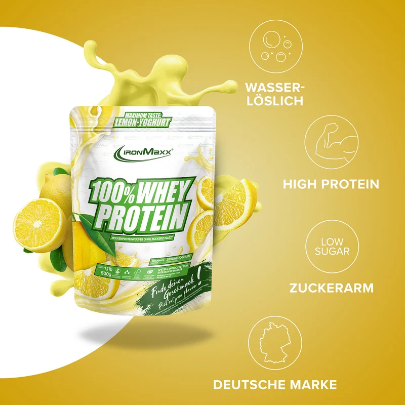 100% Whey Protein (500g) - Lemon-Yoghurt
