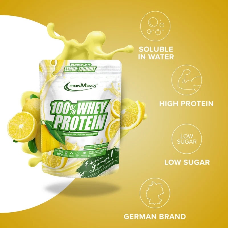 100% Whey Protein (500g) - Lemon-Yoghurt