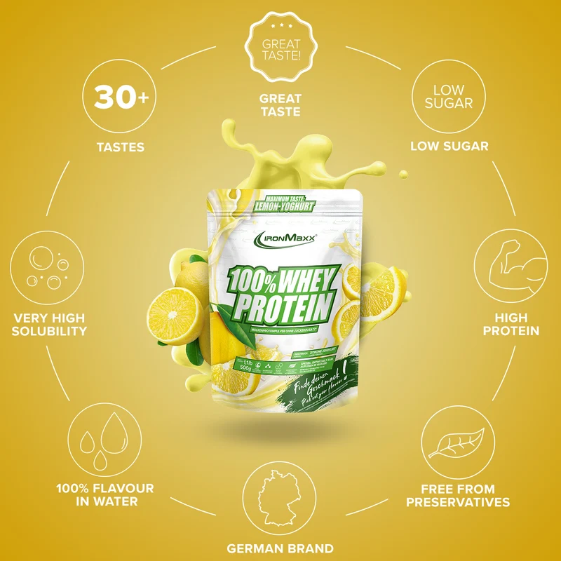 100% Whey Protein (500g) - Lemon-Yoghurt
