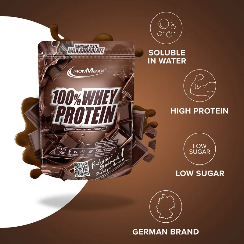 100% Whey Protein (500g) - Milchschokolade