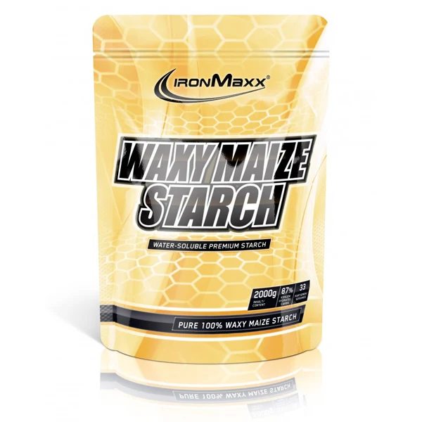 IronMaxx WAXY MAIZE STARCH, 2000 g Beutel