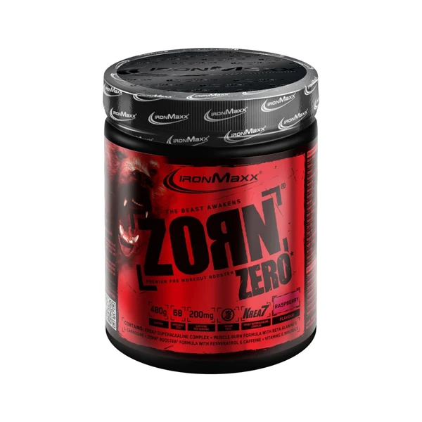 IronMaxx ZORN® ZERO Booster, 480 g Dose