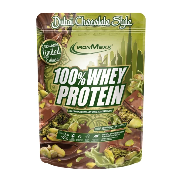 IronMaxx 100% WHEY PROTEIN LIMITED, 500 g Beutel