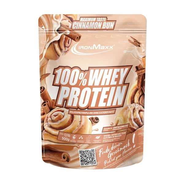 IronMaxx 100% WHEY PROTEIN LIMITED, 500 g Beutel