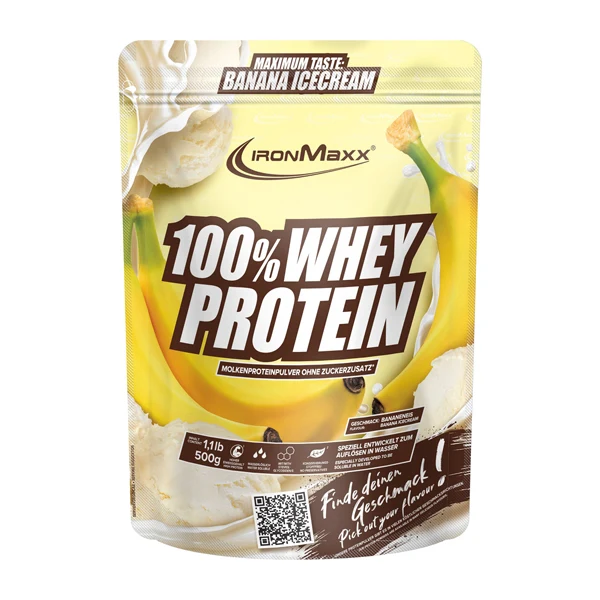 IronMaxx 100% WHEY PROTEIN LIMITED, 500 g Beutel