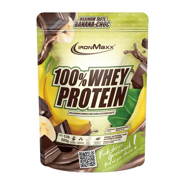 IronMaxx 100% WHEY PROTEIN LIMITED, 500 g Beutel