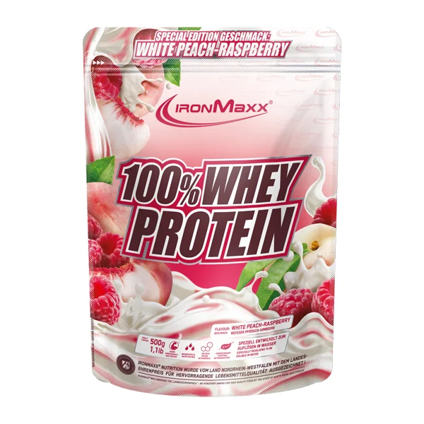 IronMaxx 100% WHEY PROTEIN LIMITED, 500 g Beutel
