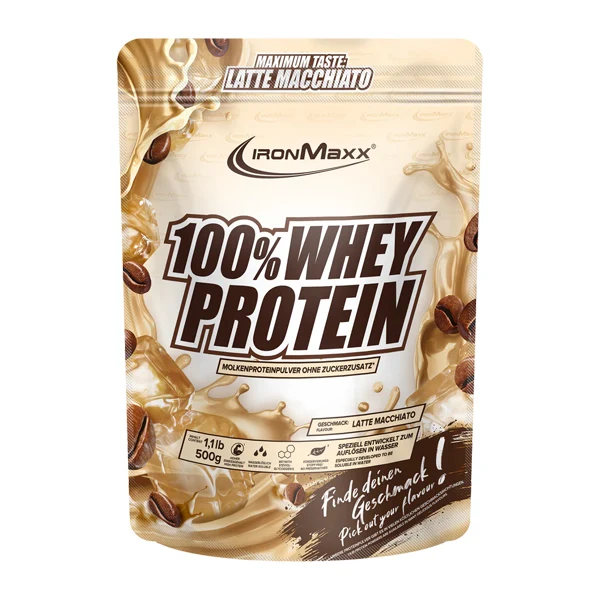IronMaxx 100% WHEY PROTEIN LIMITED, 500 g Beutel